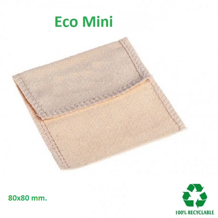 Multipurpose Eco BIP Box Plus 90x87x40 mm. (flap bag and c.ptes
